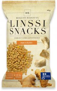 WS Lentil Snacks with Ginger 